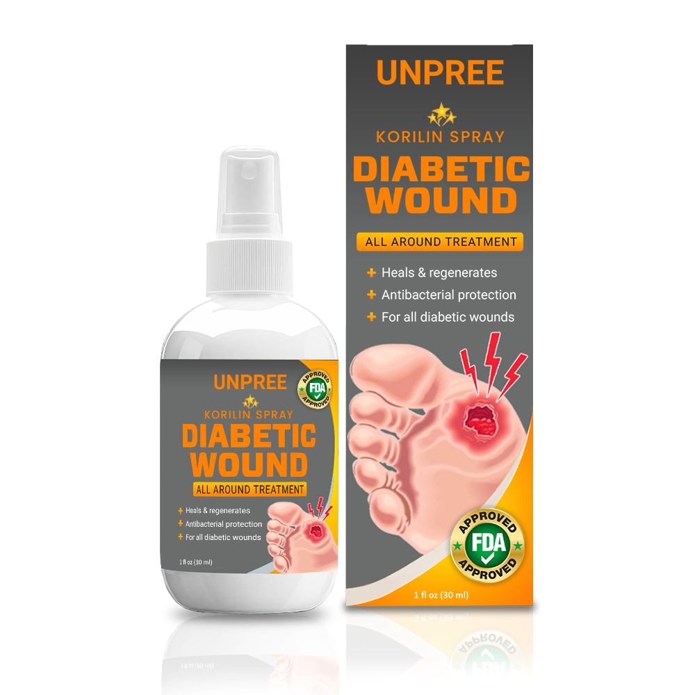 💥 2025 Limited 70% OFF ️⏳  Kolirin Diabetic Wound Spray 💥 Fix Diabetic Wounds 100% in 2 Weeks