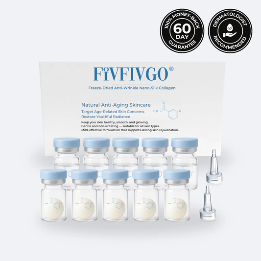 Freeze-Dried Anti-Wrinkle Nano-Silk Collagen