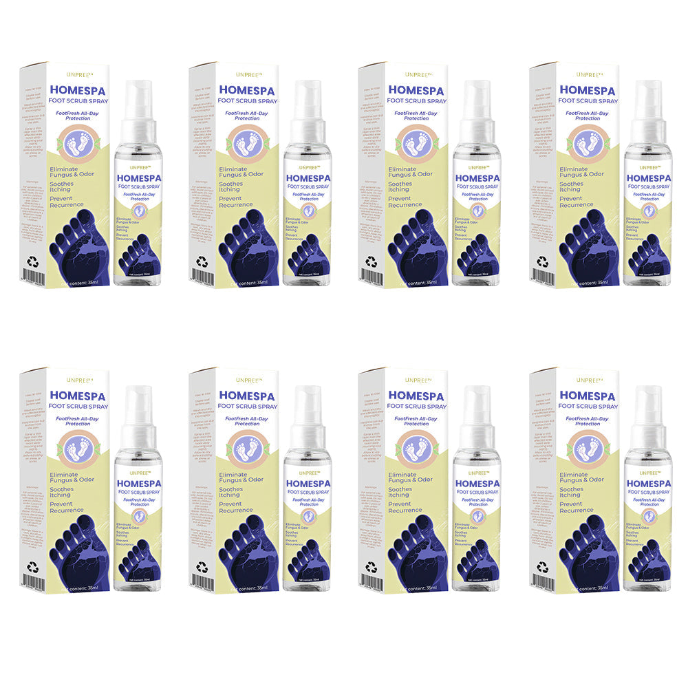 HomeSpa Foot Scrub Spray